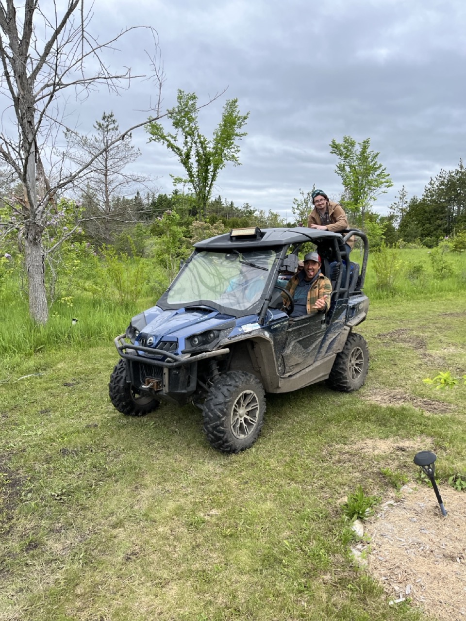 ATV adventures on the property